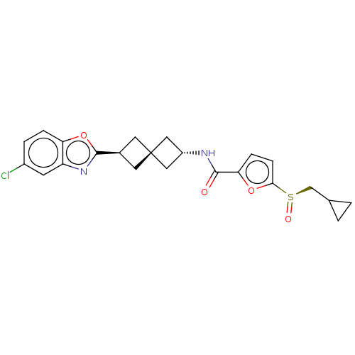 Chemical structure of BindingDB Monomer ID 576394