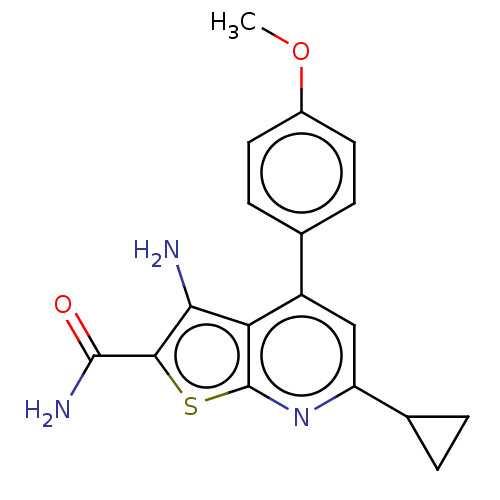 Chemical structure of BindingDB Monomer ID 576461