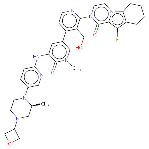 Chemical structure of BindingDB Monomer ID 578313