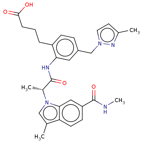 Chemical structure of BindingDB Monomer ID 578743