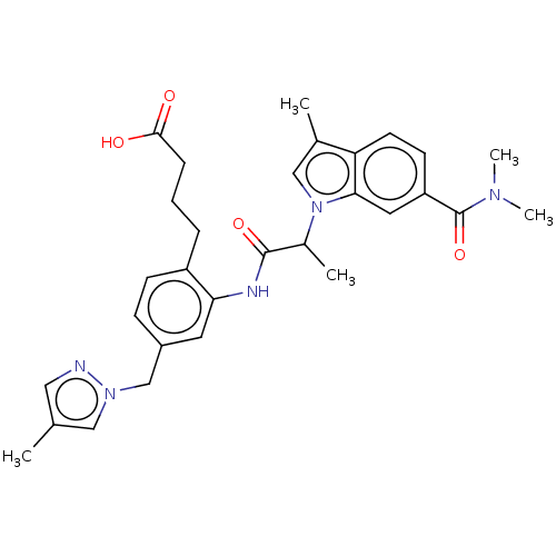 Chemical structure of BindingDB Monomer ID 578750