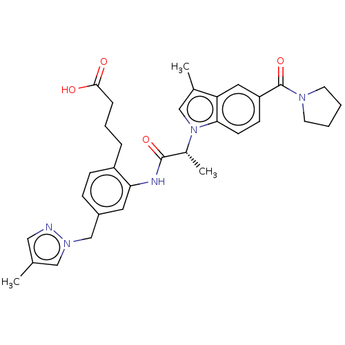 Chemical structure of BindingDB Monomer ID 578760