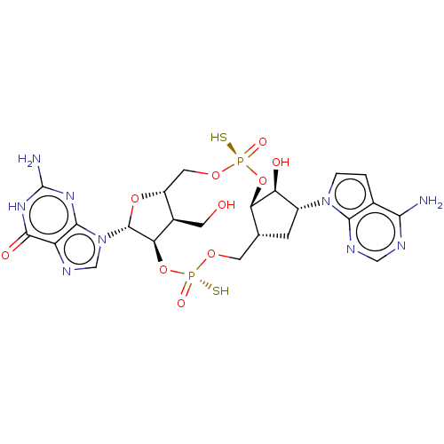 Chemical structure of BindingDB Monomer ID 581017