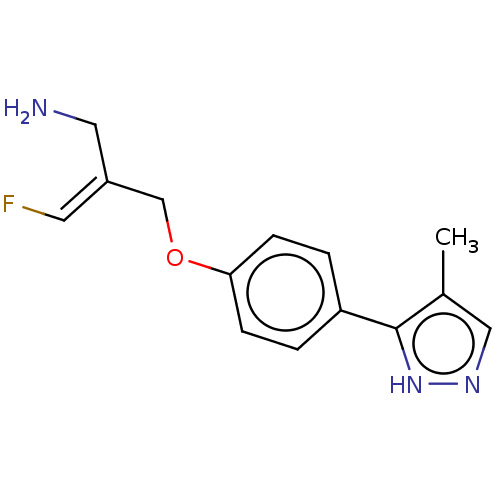 Chemical structure of BindingDB Monomer ID 581392