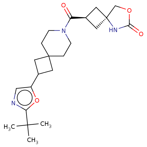 Chemical structure of BindingDB Monomer ID 581622