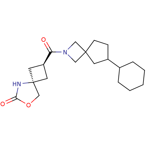 Chemical structure of BindingDB Monomer ID 581638