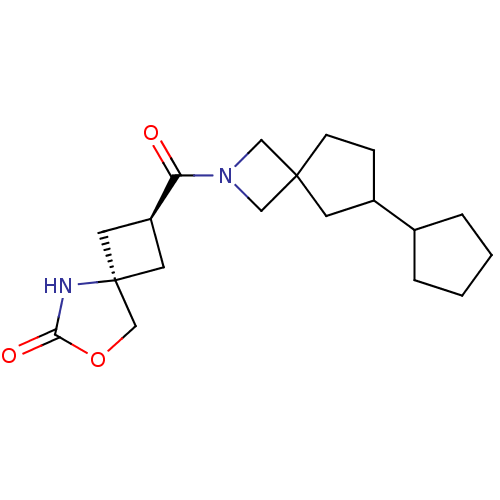 Chemical structure of BindingDB Monomer ID 581640