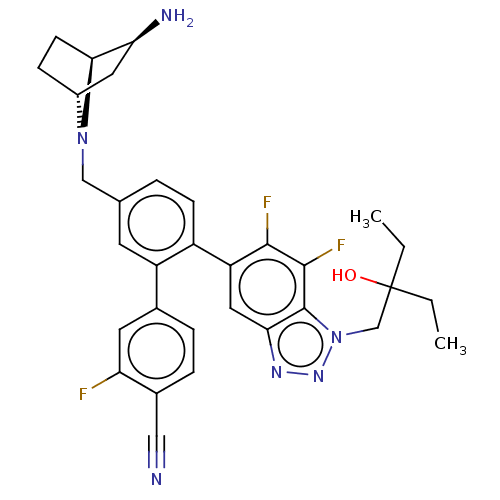 Chemical structure of BindingDB Monomer ID 581938