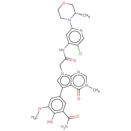 Chemical structure of BindingDB Monomer ID 582144
