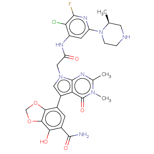 Chemical structure of BindingDB Monomer ID 582221