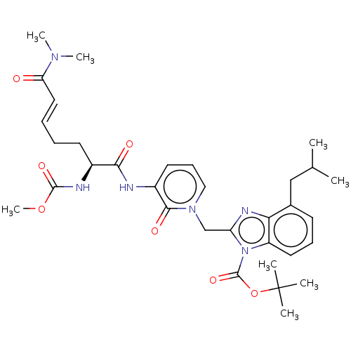 Chemical structure of BindingDB Monomer ID 582705