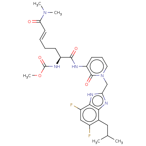 Chemical structure of BindingDB Monomer ID 582715