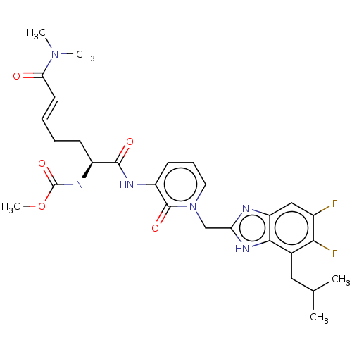 Chemical structure of BindingDB Monomer ID 582882