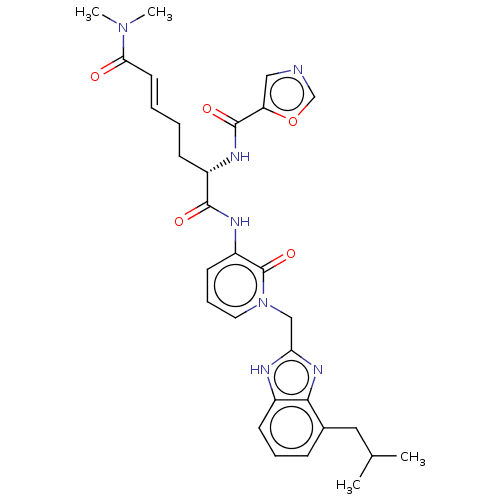 Chemical structure of BindingDB Monomer ID 582896