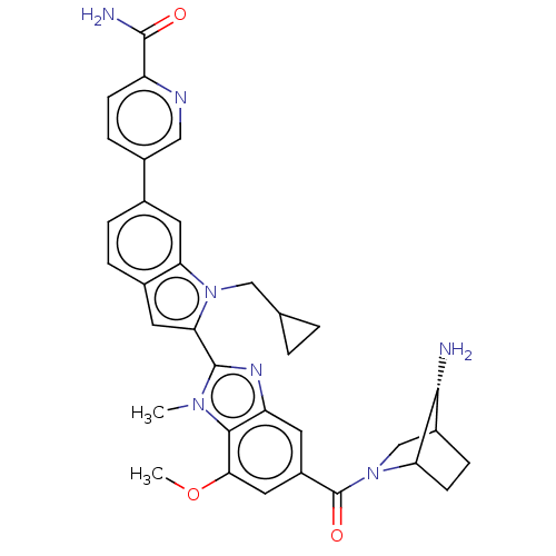 Chemical structure of BindingDB Monomer ID 583466