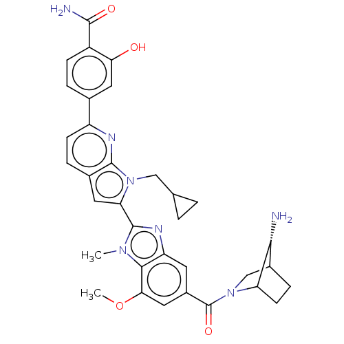 Chemical structure of BindingDB Monomer ID 583483