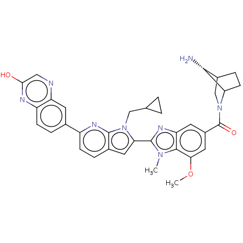 Chemical structure of BindingDB Monomer ID 583496