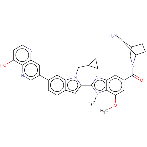 Chemical structure of BindingDB Monomer ID 583581