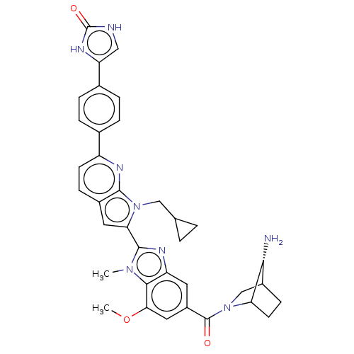 Chemical structure of BindingDB Monomer ID 583831