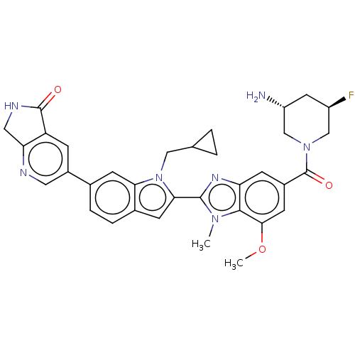 Chemical structure of BindingDB Monomer ID 583876