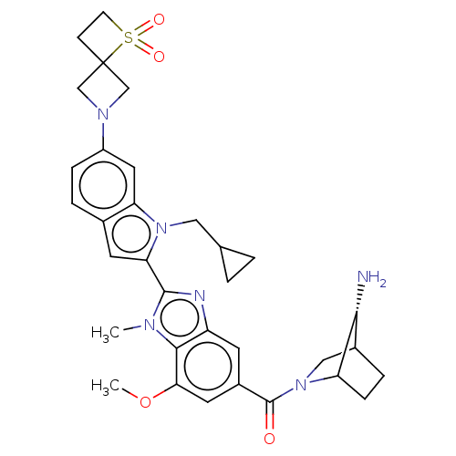Chemical structure of BindingDB Monomer ID 584177