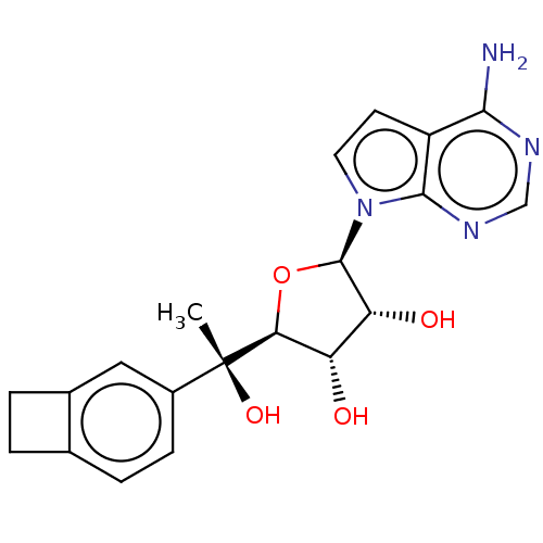 Chemical structure of BindingDB Monomer ID 584221