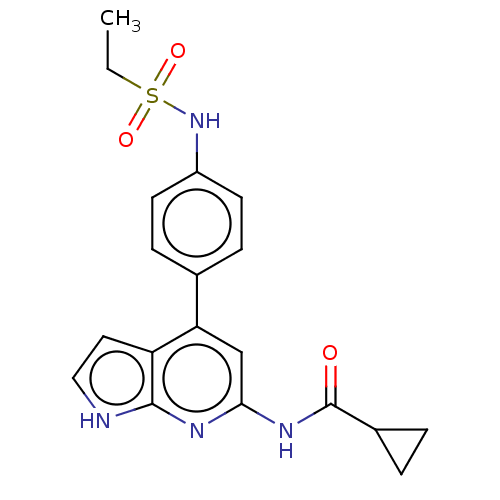 Chemical structure of BindingDB Monomer ID 584256