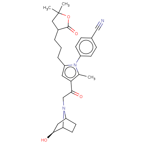 Chemical structure of BindingDB Monomer ID 590276