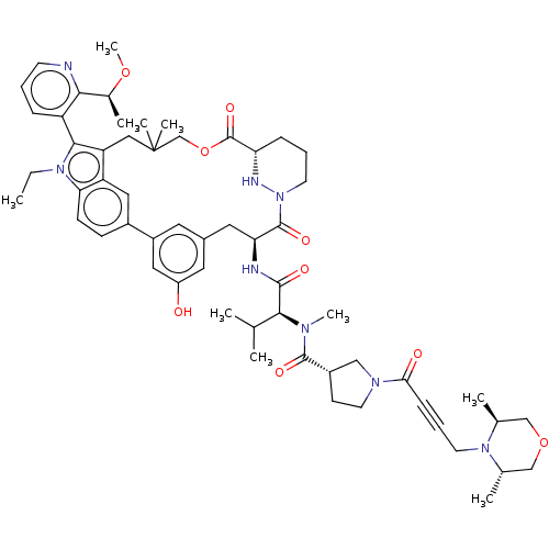 Chemical structure of BindingDB Monomer ID 591566