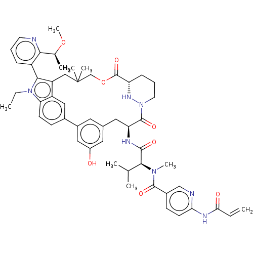 Chemical structure of BindingDB Monomer ID 591657