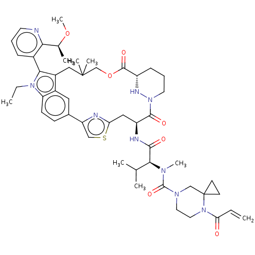 Chemical structure of BindingDB Monomer ID 591738