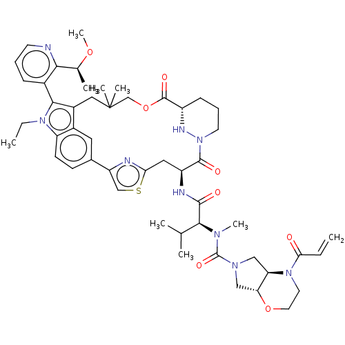 Chemical structure of BindingDB Monomer ID 591863