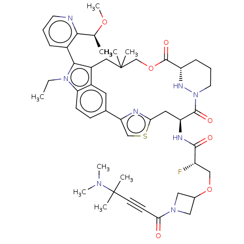 Chemical structure of BindingDB Monomer ID 591946