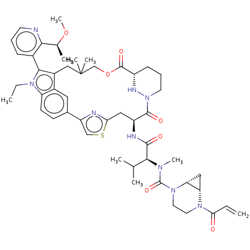 Chemical structure of BindingDB Monomer ID 592056
