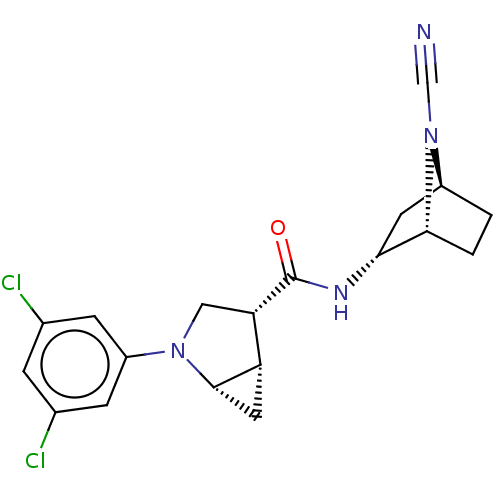 Chemical structure of BindingDB Monomer ID 592805