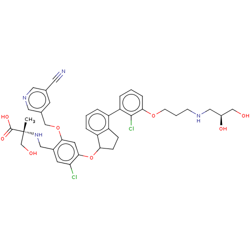 Chemical structure of BindingDB Monomer ID 592997