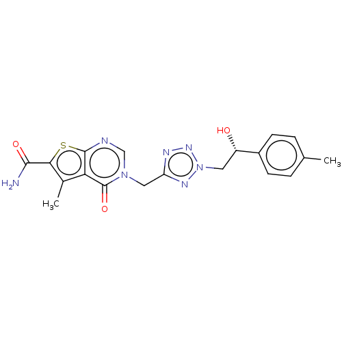 Chemical structure of BindingDB Monomer ID 593703