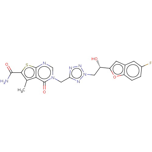 Chemical structure of BindingDB Monomer ID 593705