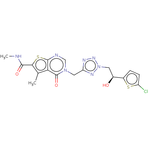 Chemical structure of BindingDB Monomer ID 593710