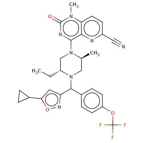 Chemical structure of BindingDB Monomer ID 594305