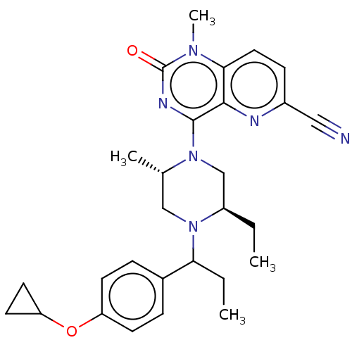 Chemical structure of BindingDB Monomer ID 594504