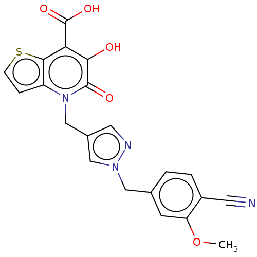Chemical structure of BindingDB Monomer ID 594739