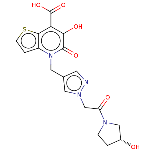 Chemical structure of BindingDB Monomer ID 594740