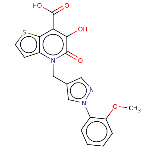 Chemical structure of BindingDB Monomer ID 594817