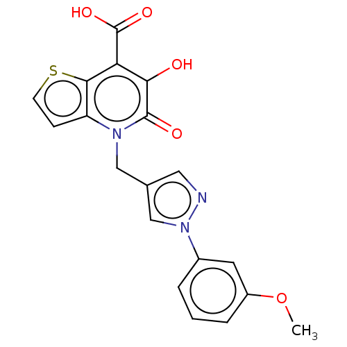 Chemical structure of BindingDB Monomer ID 594825