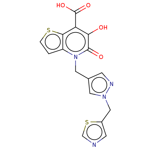 Chemical structure of BindingDB Monomer ID 594834