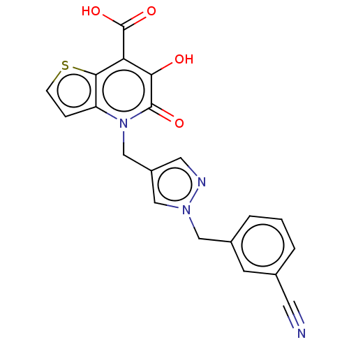 Chemical structure of BindingDB Monomer ID 594839