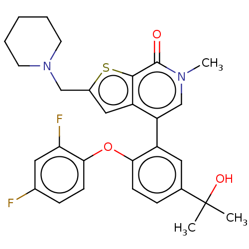 Chemical structure of BindingDB Monomer ID 594888