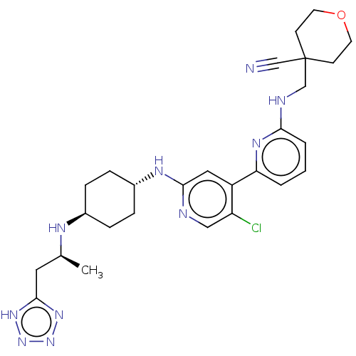 Chemical structure of BindingDB Monomer ID 595560