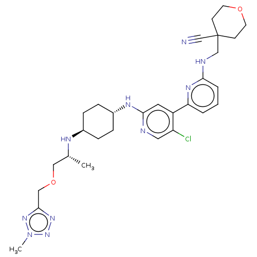 Chemical structure of BindingDB Monomer ID 595573